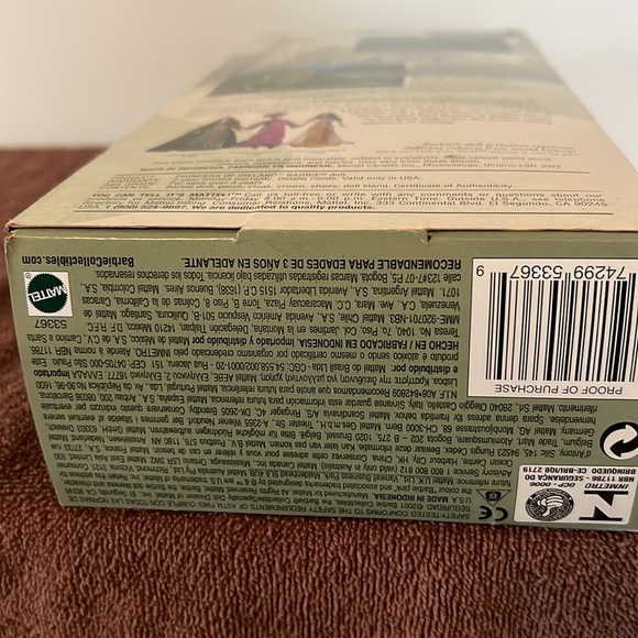 Dolls of the world Barbie collector Edition Princess of Ireland - Picture 4 of 4